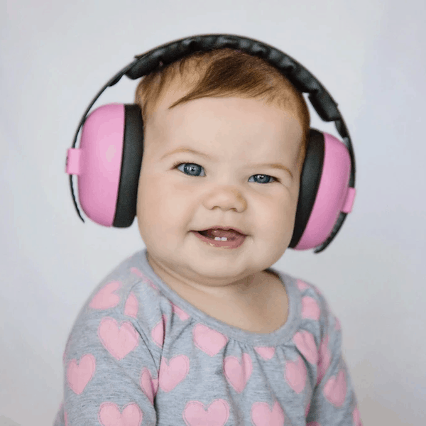 Protect your child's hearing with BabyBanz Earmuffs